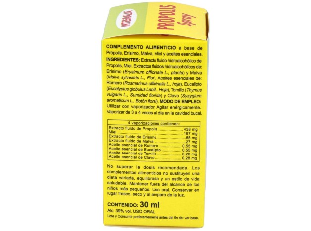 Integralia Spray Propolis Con Erisimo 30Ml