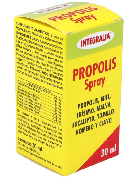 Integralia Spray Propolis Con Erisimo 30Ml