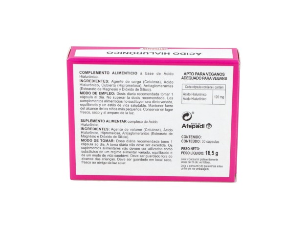 Integralia Ácido Hialurónico 120Mg 30Caps