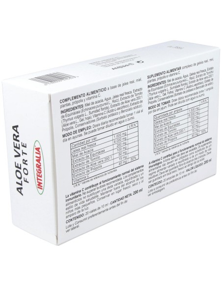Integralia Jalea Real Aloe Vera Forte 20Viales