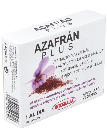 Azafran Plus 30Cap.