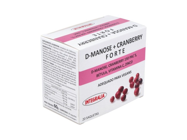 Integralia D-Manosa+Cranberry Forte Abedul Vit...