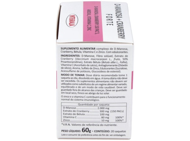 Integralia D-Manosa+Cranberry Forte Abedul Vit...