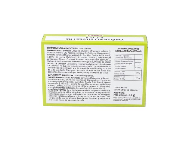 Integralia Oregano Silvestre Plus 60Caps
