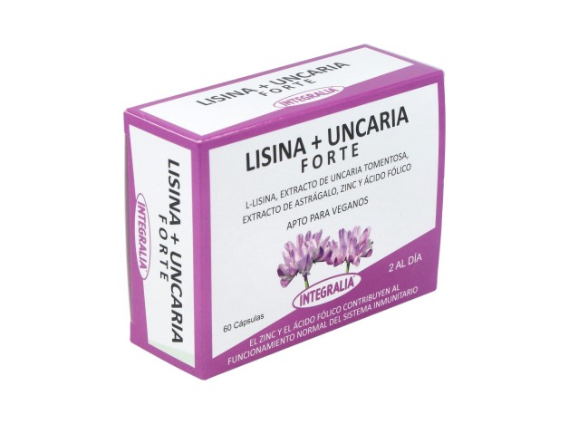 Integralia Lisina + Uncaria Forte 60Caps