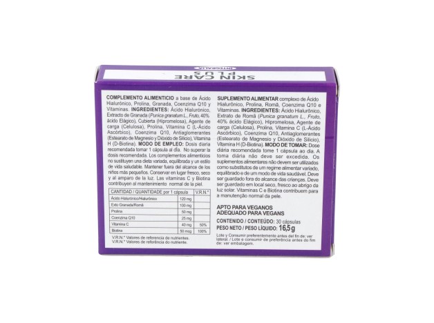 Integralia Skin Care Plus 30Caps