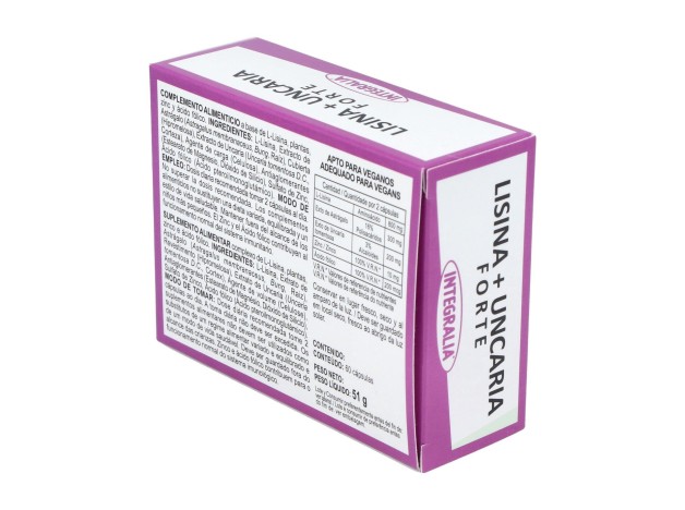 Integralia Lisina + Uncaria Forte 60Caps