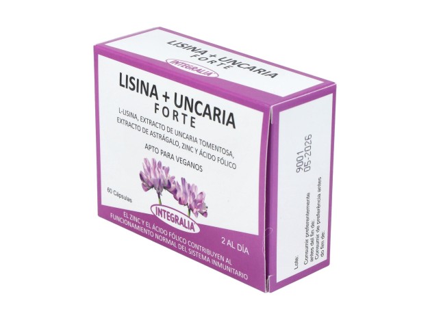 Integralia Lisina + Uncaria Forte 60Caps