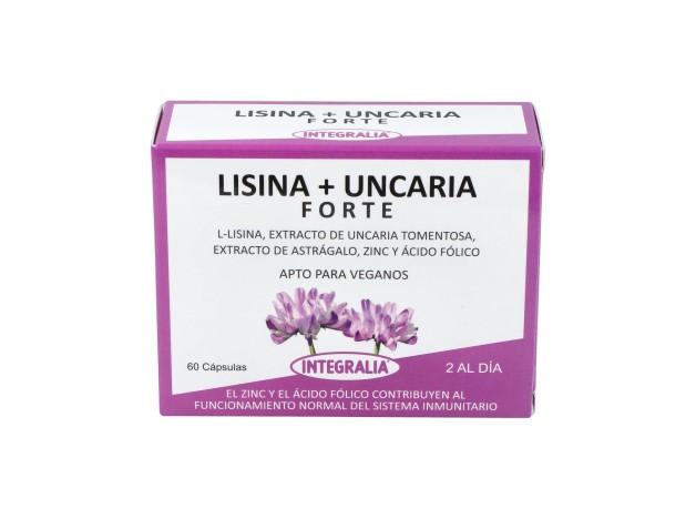 Integralia Lisina + Uncaria Forte 60Caps