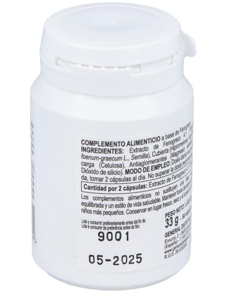 Integralia Fenogreco Extracto 60Caps