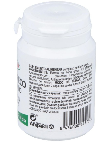 Integralia Fenogreco Extracto 60Caps