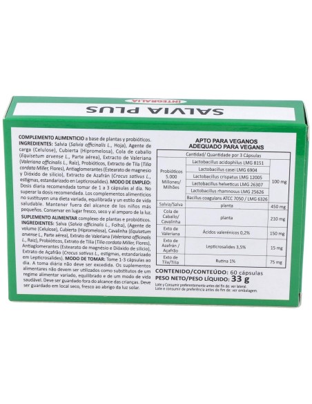 Integralia Salvia Plus 60Caps