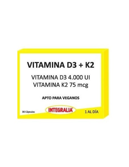 Integralia Vitamina D3+K2 30Caps