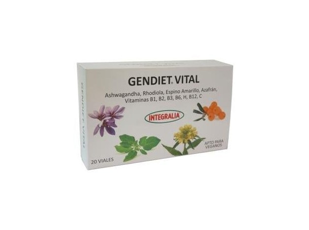 Integralia Gendiet 20 Ampollas