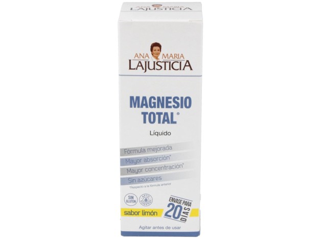 Lajusticia Magnesio Total Sabor Limón 200Ml
