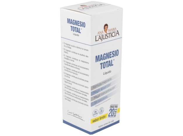 Lajusticia Magnesio Total Sabor Limón 200Ml