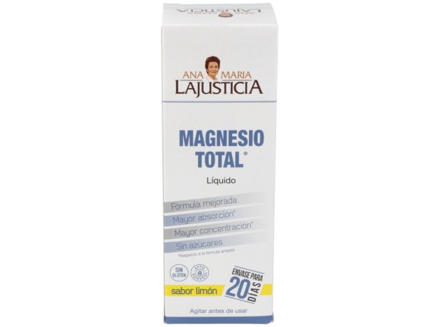 Lajusticia Magnesio Total Sabor Limón 200Ml