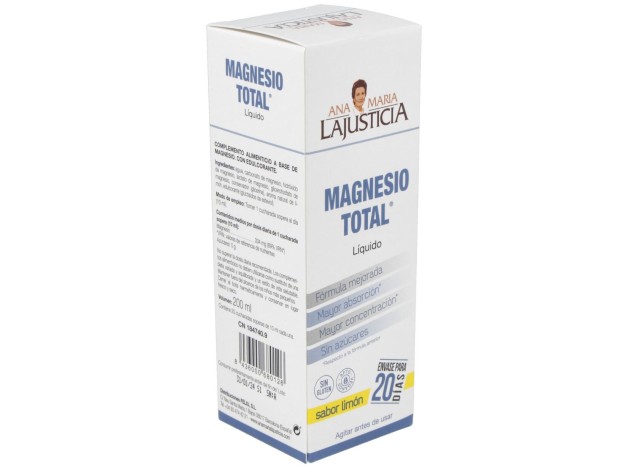 Lajusticia Magnesio Total Sabor Limón 200Ml