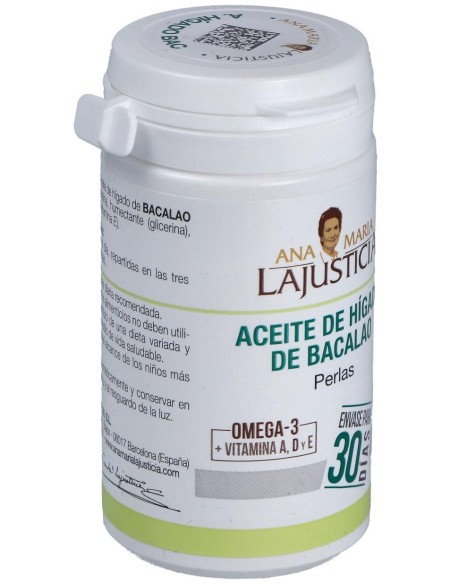 Ana Maria Lajusticia Aceite De Hígado De Bacalao 90 Perlas