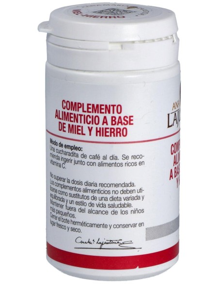 Complemento Alimenticio Base De Miel Y Hierro 135 Gr
