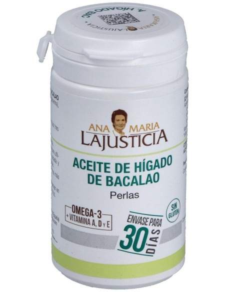 Ana Maria Lajusticia Aceite De Hígado De Bacalao 90 Perlas
