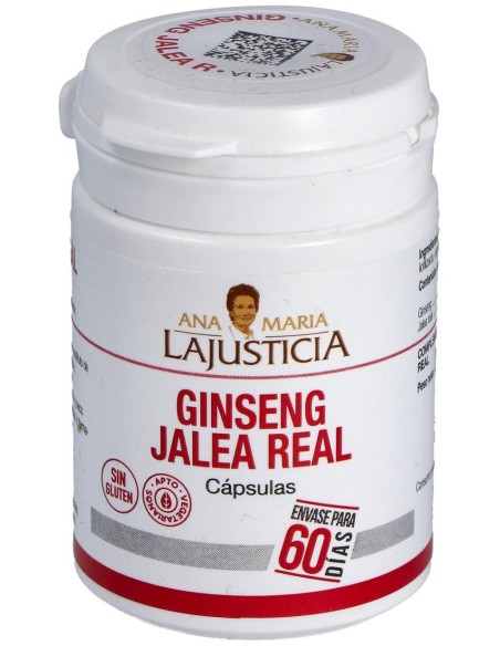 Ana Maria Lajusticia Ginseng Con Jalea Real 60Caps