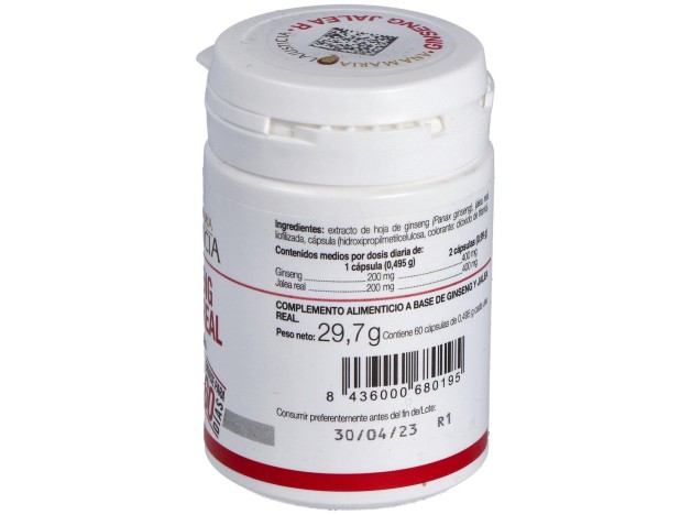 Ana Maria Lajusticia Ginseng Con Jalea Real 60Caps