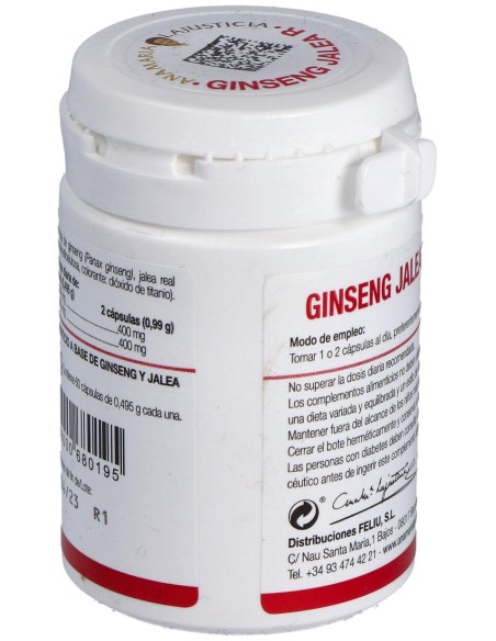 Ana Maria Lajusticia Ginseng Con Jalea Real 60Caps