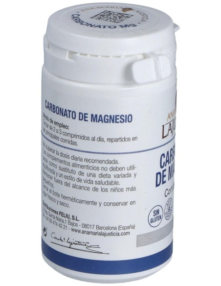 Ana María Lajusticia Carbonato De Magnesio, 75 Comprimidos