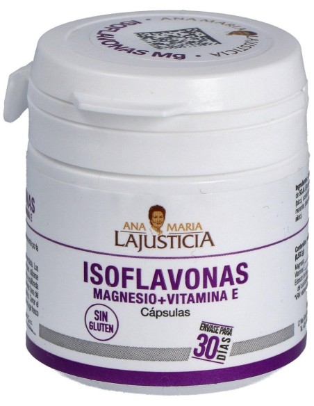 Ana Maria Lajusticia Isoflavonas Magnesio + Vitamina E 30Caps
