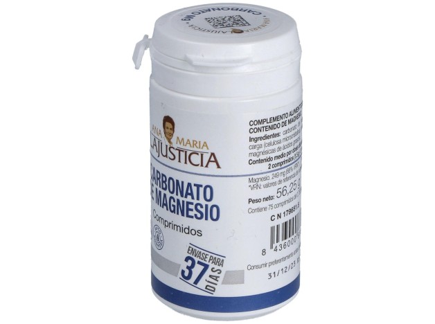Ana María Lajusticia Carbonato De Magnesio, 75...