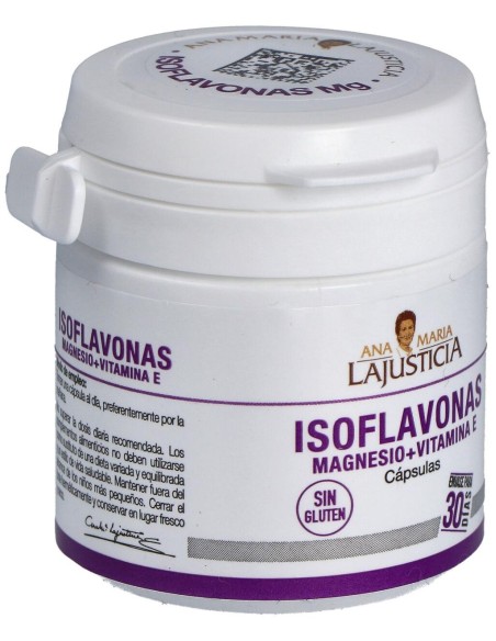Ana Maria Lajusticia Isoflavonas Magnesio + Vitamina E 30Caps