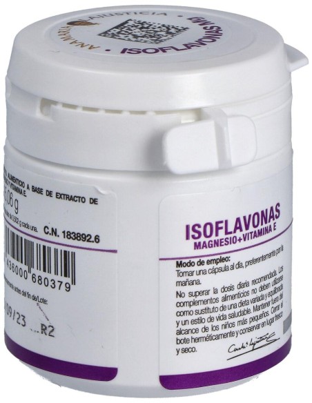 Ana Maria Lajusticia Isoflavonas Magnesio + Vitamina E 30Caps