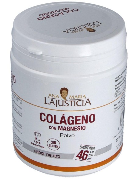 Ana Maria Lajusticia Colágeno Con Magnesio Sabor Neutro 350G