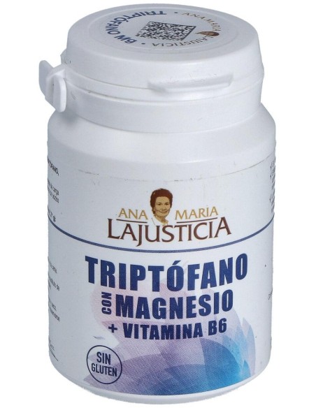 Ana Maria Lajusticia Triptófano Con Magnesio + Vitamina B6, 60 Comprimidos