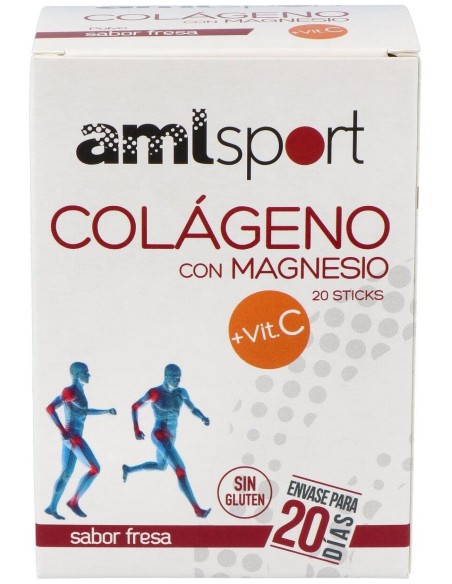 Ana María Lajusticia Sport Colágeno Con Magnesio + Vitamina C, 20 Uds