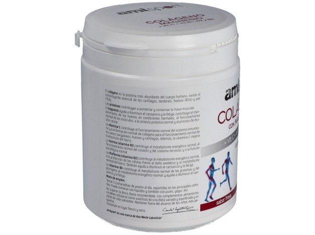 Amlsport Colágeno Con Magnesio+Vit.C+B1.B2.B6...