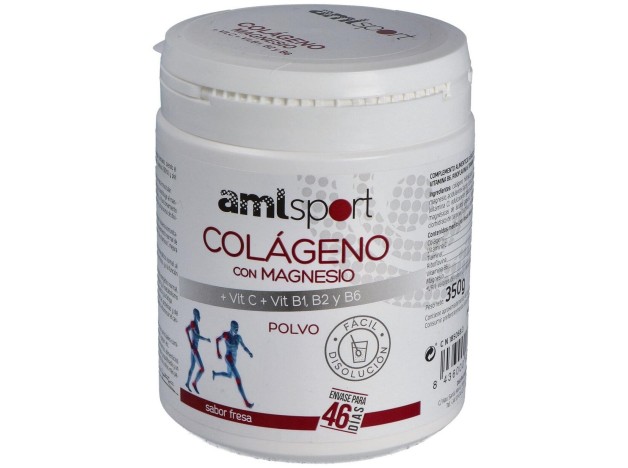 Amlsport Colágeno Con Magnesio+Vit.C+B1.B2.B6...