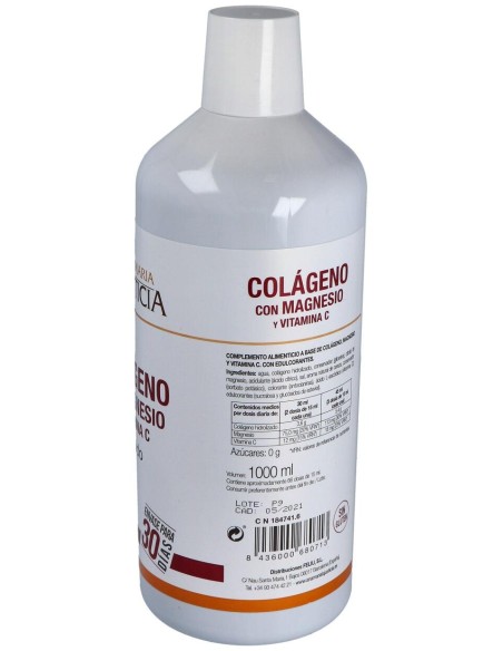 Ana Maria Lajusticia Colágeno Con Magnesio Y Vitc Sabor Cereza 1L