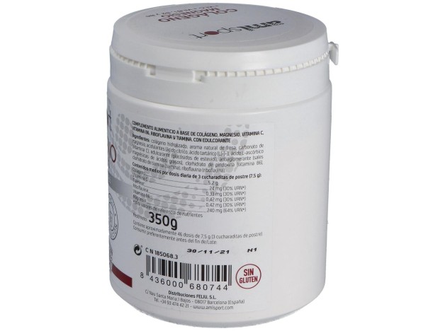 Amlsport Colágeno Con Magnesio+Vit.C+B1.B2.B6...