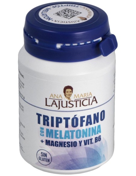 Ana Maria Lajusticia Triptófano Con Melatonina + Magnesio Y B6 60Comp
