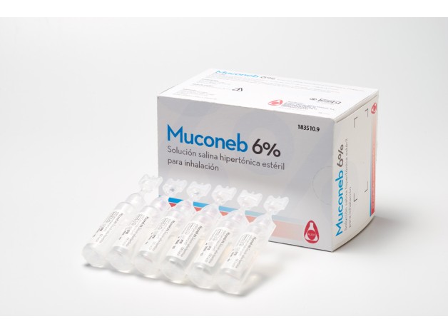 Muconeb 6% Solución Salina 30 Ampollas