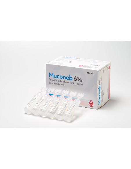 Muconeb 6% Solución Salina 30 Ampollas