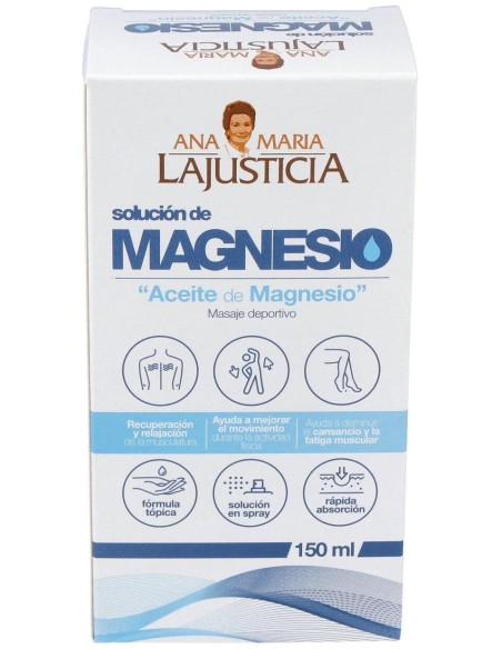 Ana Maria Lajusticia Aceite De Magnesio Masaje 150Ml