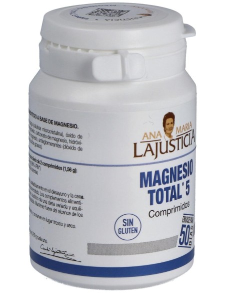 Ana María Lajusticia Magnesio Total 5 Sales, 100 Comprimidos