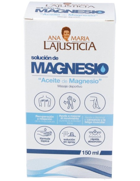 Ana Maria Lajusticia Aceite De Magnesio Masaje 150Ml