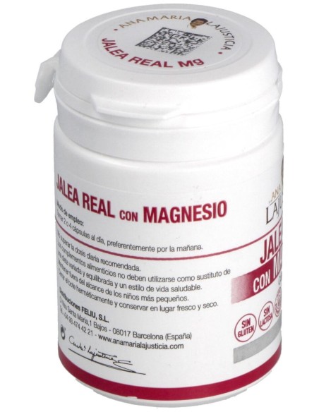 Ana María Lajusticia Jalea Real Con Magnesio, 60 Cápsulas