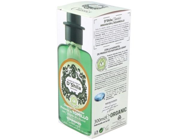 D'Shila Champú De Tomillo Anticaspa 300Ml