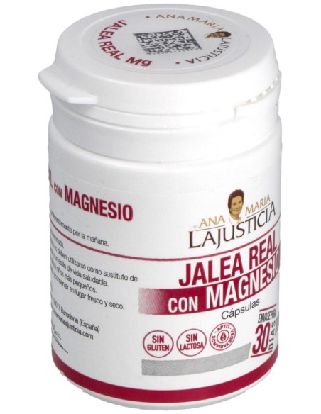 Ana María Lajusticia Jalea Real Con Magnesio, 60 Cápsulas