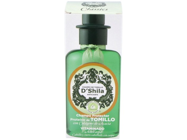 D'Shila Champú De Tomillo Anticaspa 300Ml